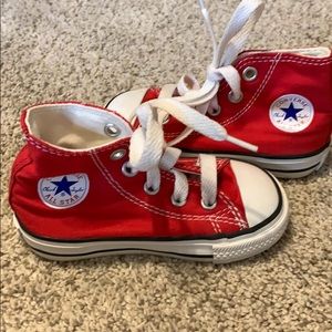 High top Chuck Taylors (Toddler size)